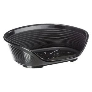 Ferplast Siesta Deluxe Dog Basket - Black